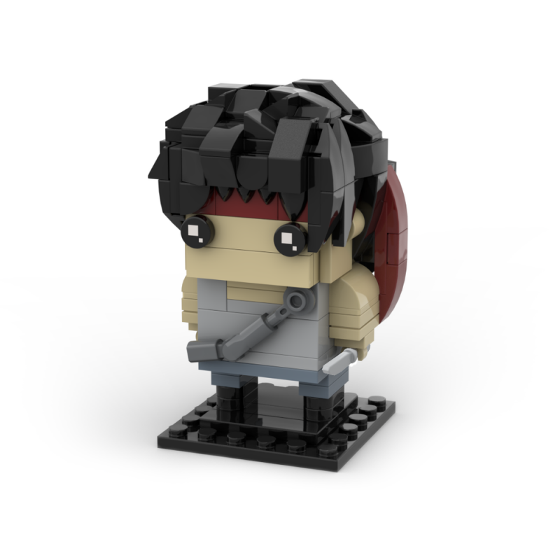 GOBRICKS MOC 194662 Rambo - First Blood - YWOBB