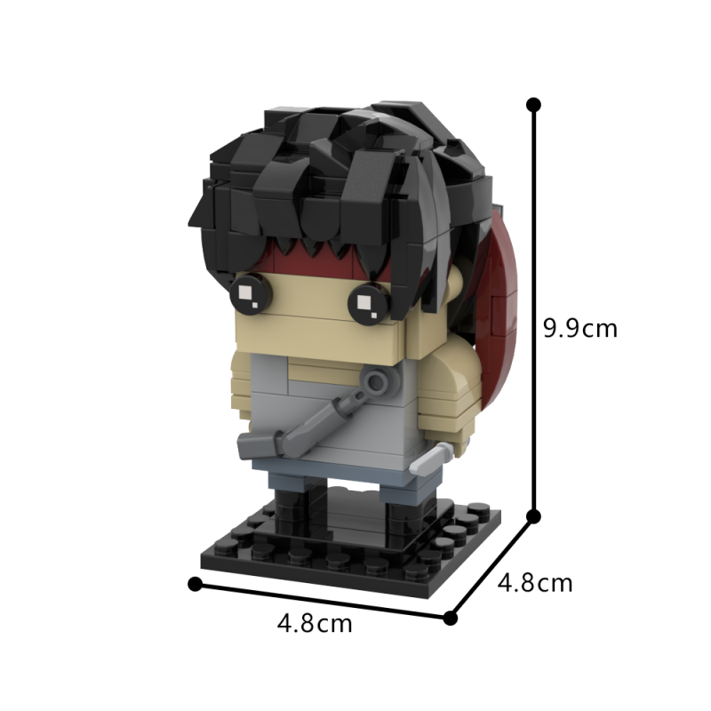 GOBRICKS MOC 194662 Rambo - First Blood - YWOBB