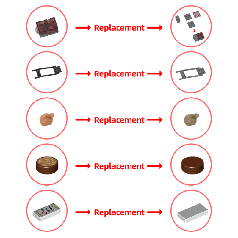 GOBRICKS MOC 195795 Medieval Blacksmith Nook - YWOBB