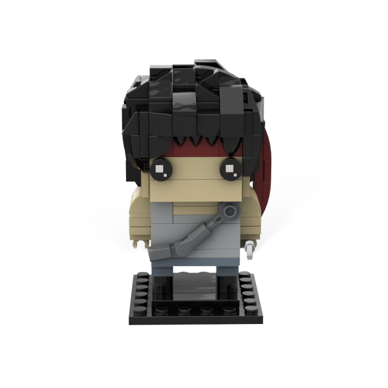 GOBRICKS MOC 194662 Rambo - First Blood - YWOBB
