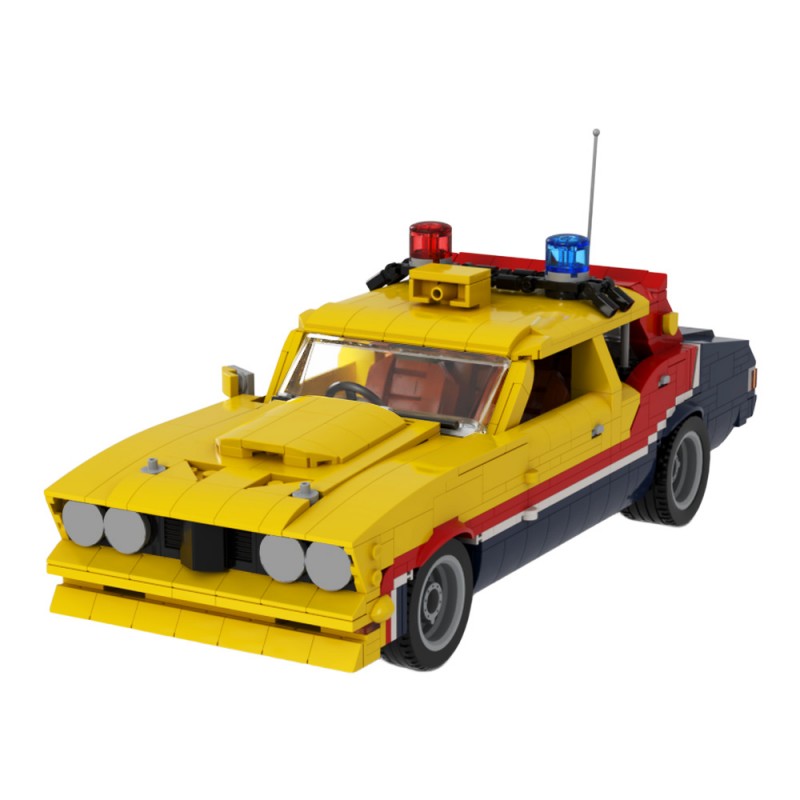 GOBRICKS MOC 197005 1:18 Mad Max - Ford Falcon - YWOBB