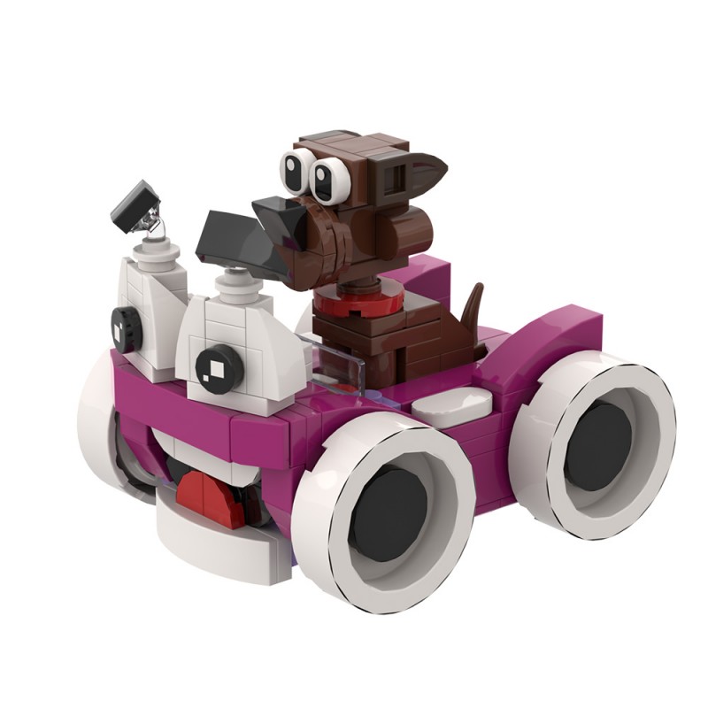 GOBRICKS MOC 197872 Putt-Putt & Pep - YWOBB
