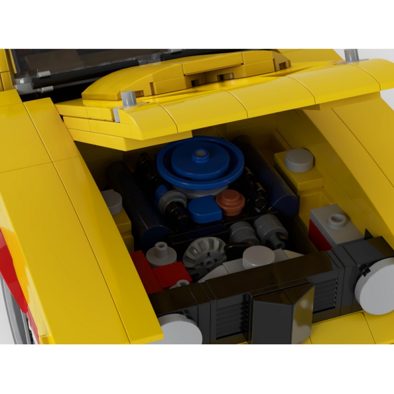 GOBRICKS MOC 197005 1:18 Mad Max - Ford Falcon - YWOBB