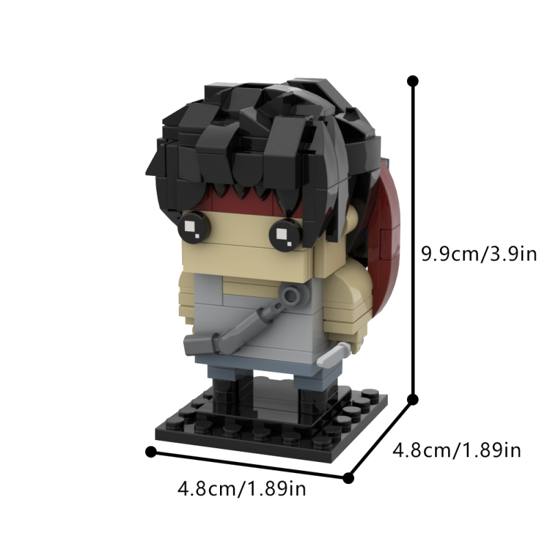 GOBRICKS MOC 194662 Rambo - First Blood - YWOBB