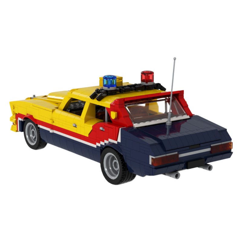 GOBRICKS MOC 197005 1:18 Mad Max - Ford Falcon - YWOBB