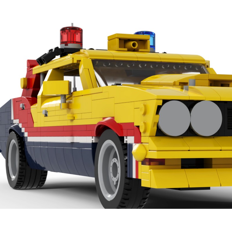 GOBRICKS MOC 197005 1:18 Mad Max - Ford Falcon - YWOBB