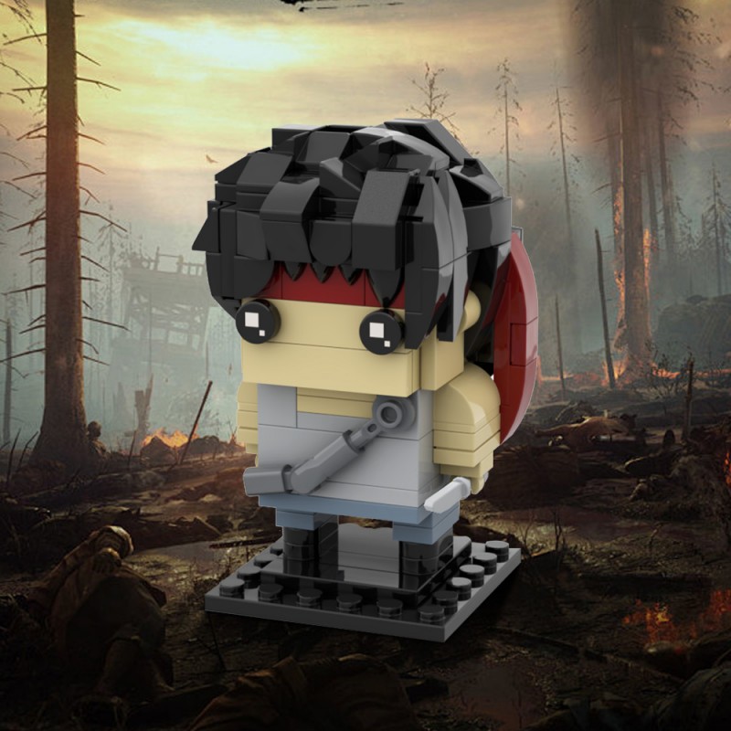 GOBRICKS MOC 194662 Rambo - First Blood - YWOBB