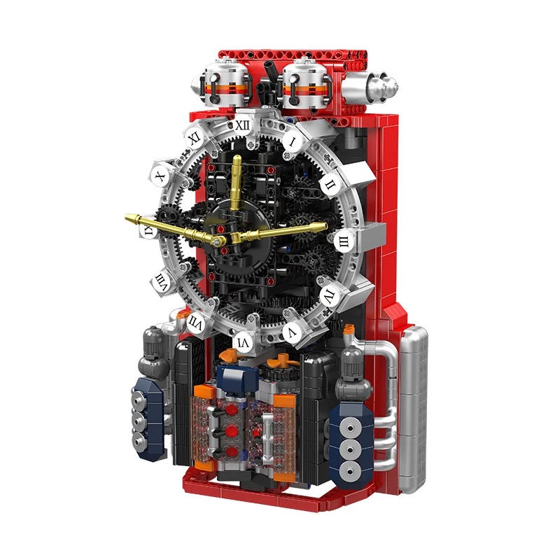 Mould King 10187 Engine clock - YWOBB