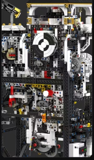 Mould King 10159 Cyberpunk Clock - YWOBB