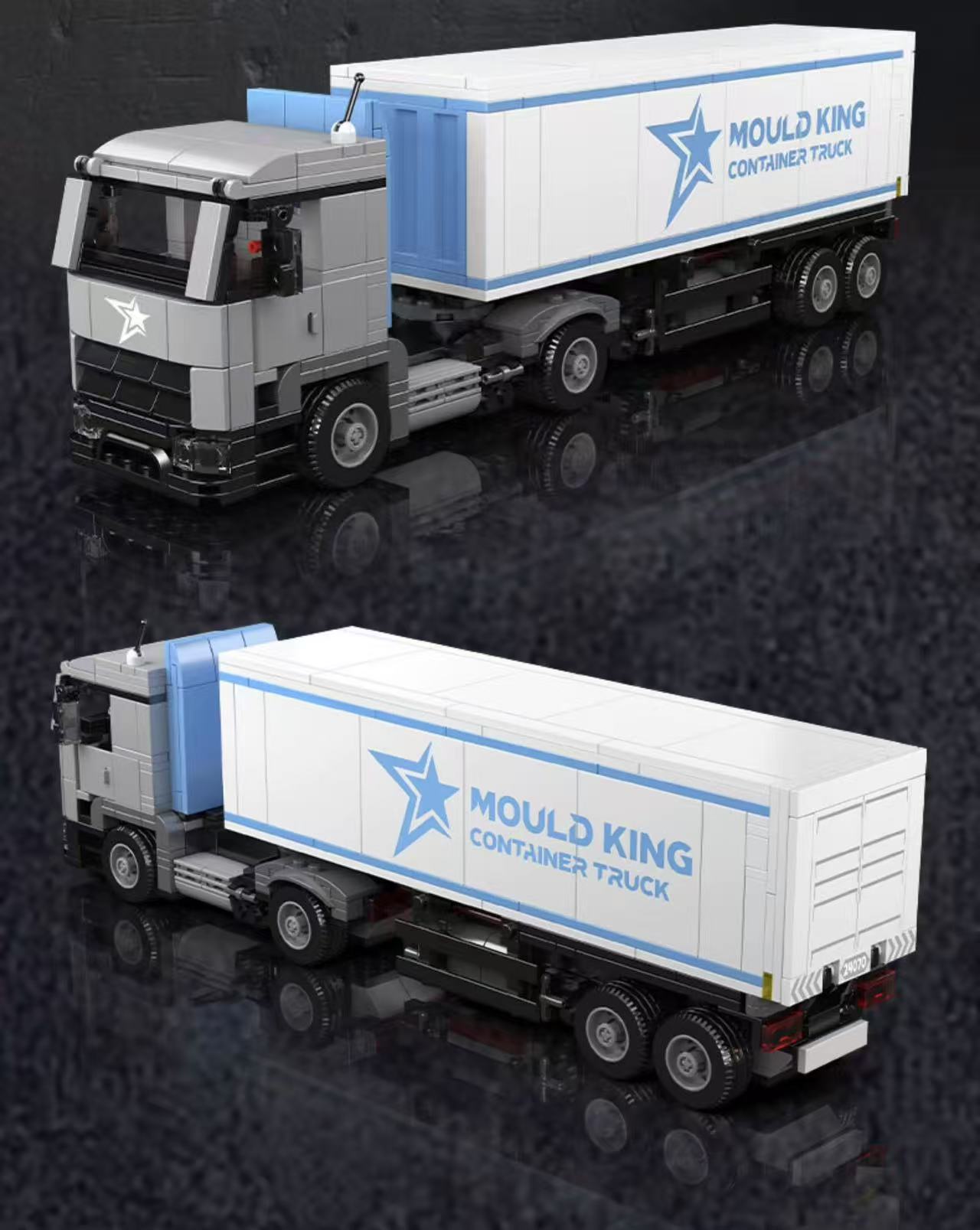 Mould King 24070 Container Truck - YWOBB