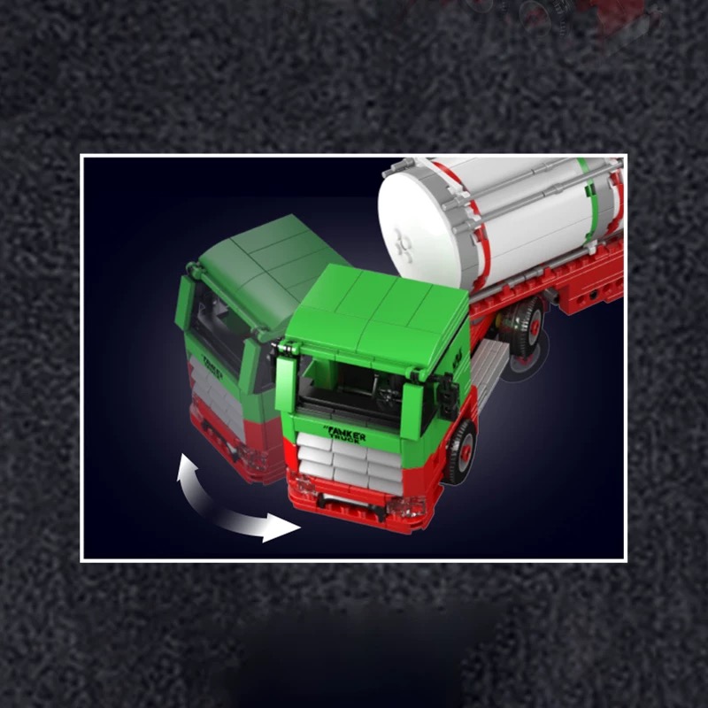 Mould King 24075 Tanker Truck - YWOBB