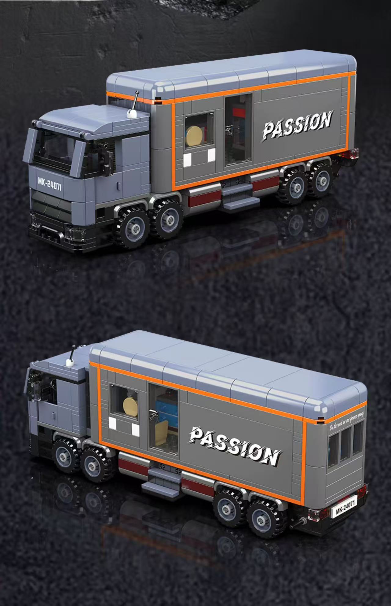 Mould King 24071 Heavy truck RV - YWOBB