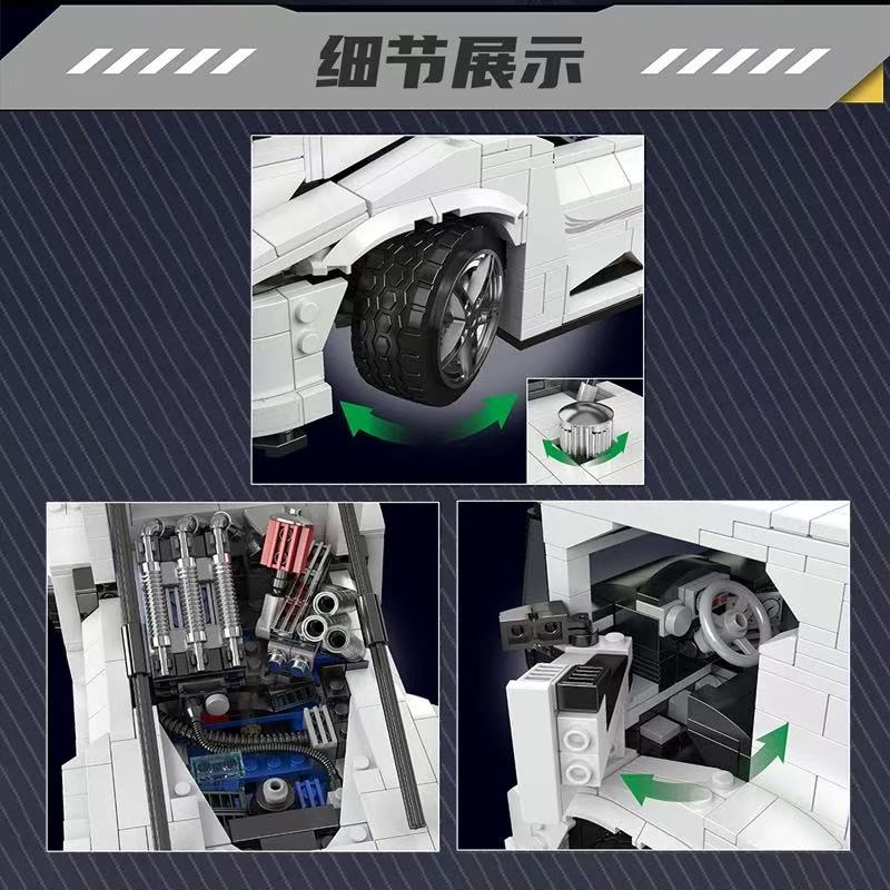 Mould King 10036 Knight Truck - YWOBB
