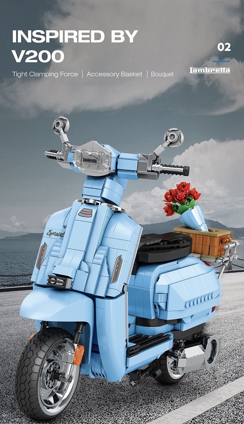 Reobrix 11036 / 11037 Lambretta V200 - YWOBB