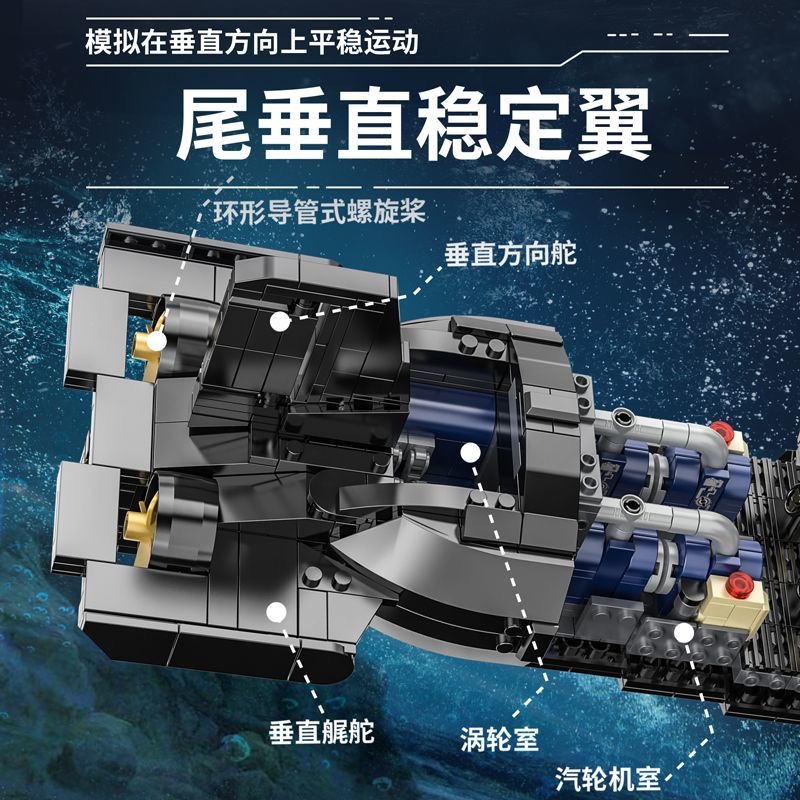 PANLOS 628020 Marine Weapon: Type 941 Nuclear Submarine - YWOBB