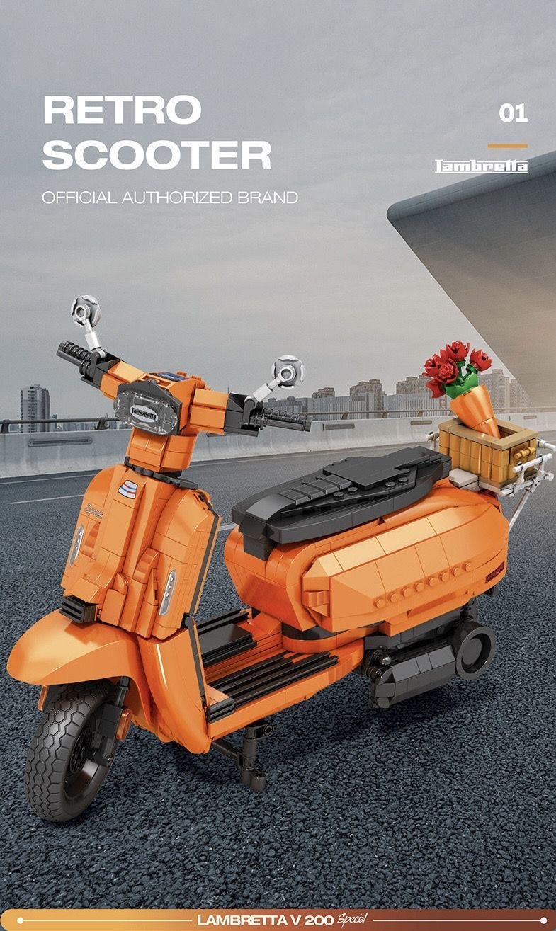 Reobrix 11036 / 11037 Lambretta V200 - YWOBB