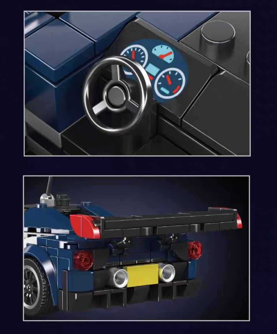 Mould King 27086 Ferrari 488 GT3 - YWOBB