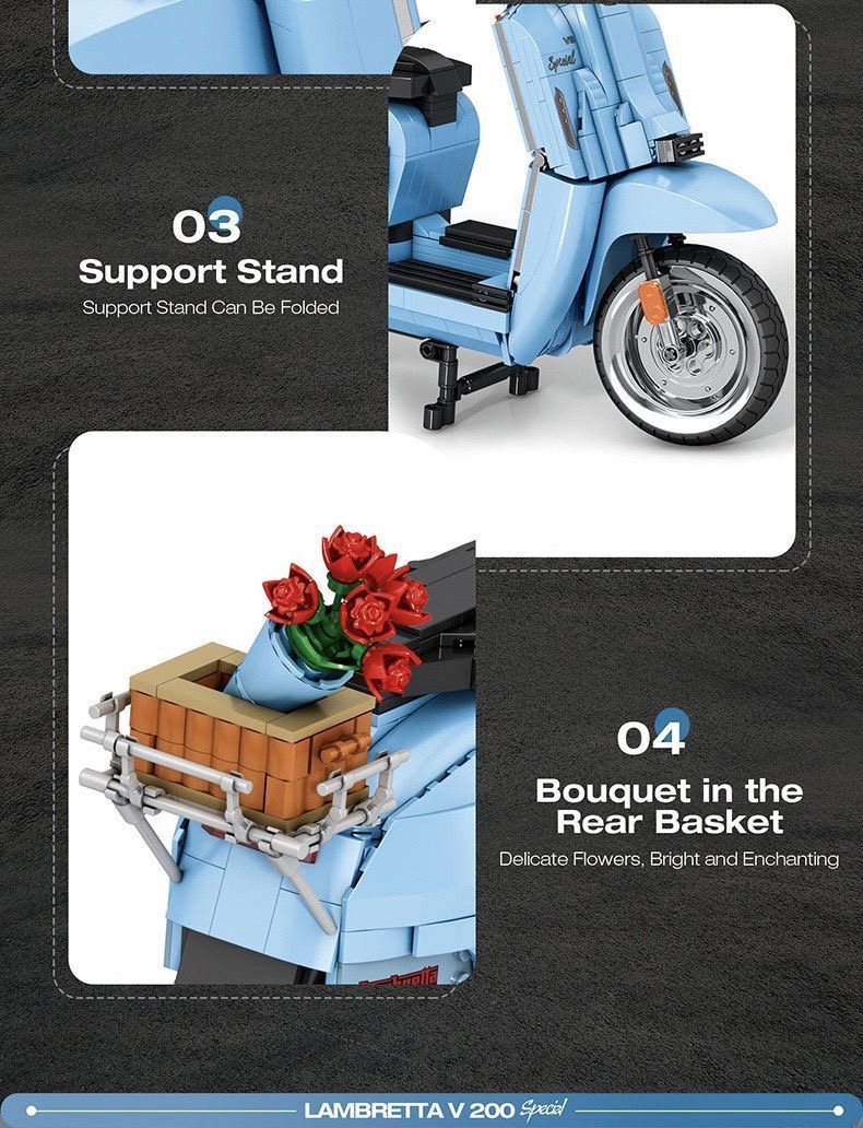 Reobrix 11036 / 11037 Lambretta V200 - YWOBB