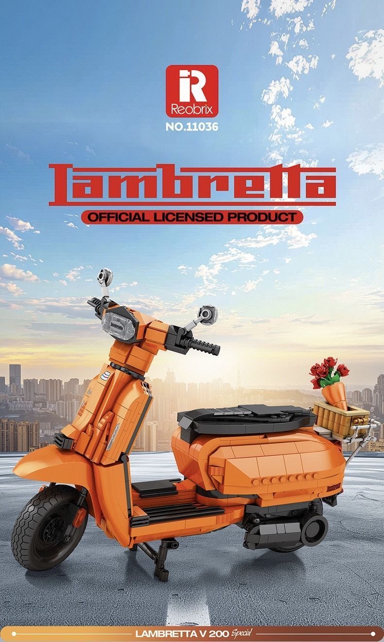 Reobrix 11036 / 11037 Lambretta V200 - YWOBB