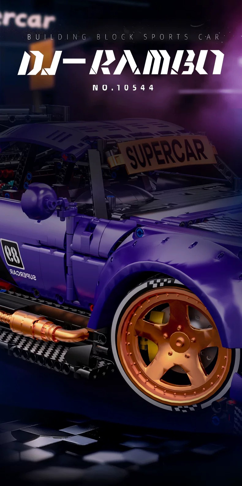 KBOX 10544 1:8 Porsche - YWOBB