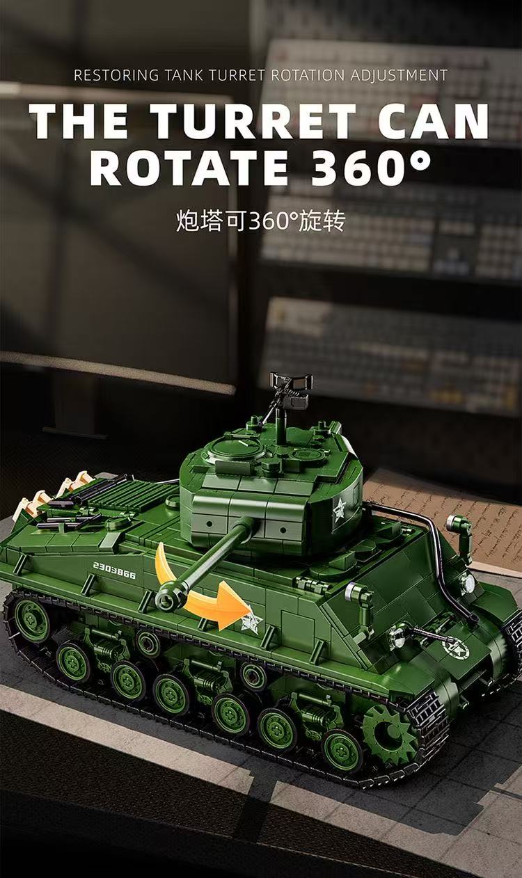 12GO 97010 M4 Sherman Medium Tank - YWOBB