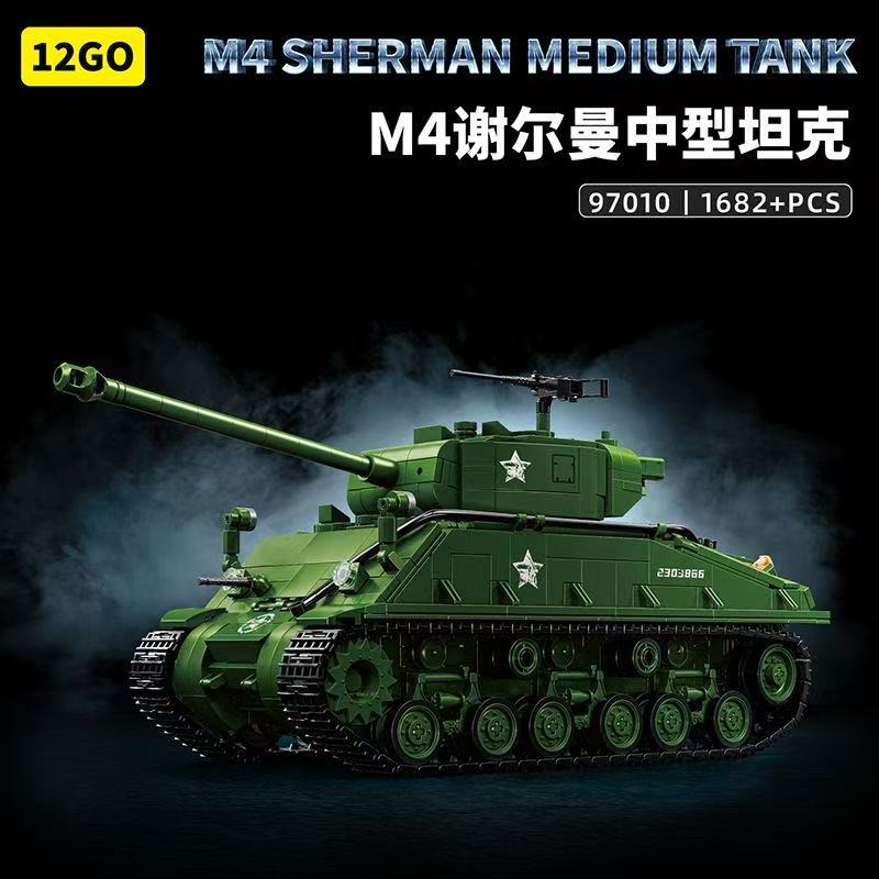 12GO 97010 M4 Sherman Medium Tank - YWOBB