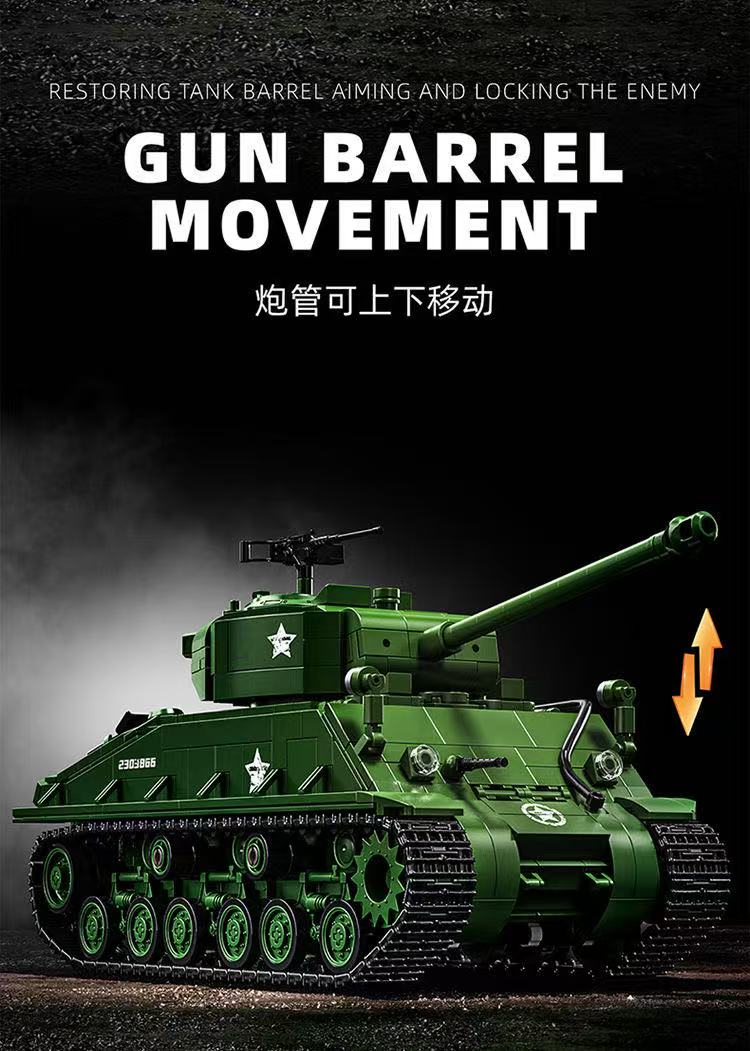 12GO 97010 M4 Sherman Medium Tank - YWOBB