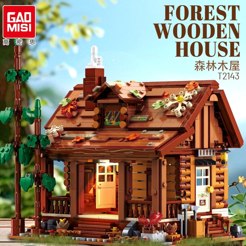 GAO MISI T2143 Forest Wooden House - YWOBB