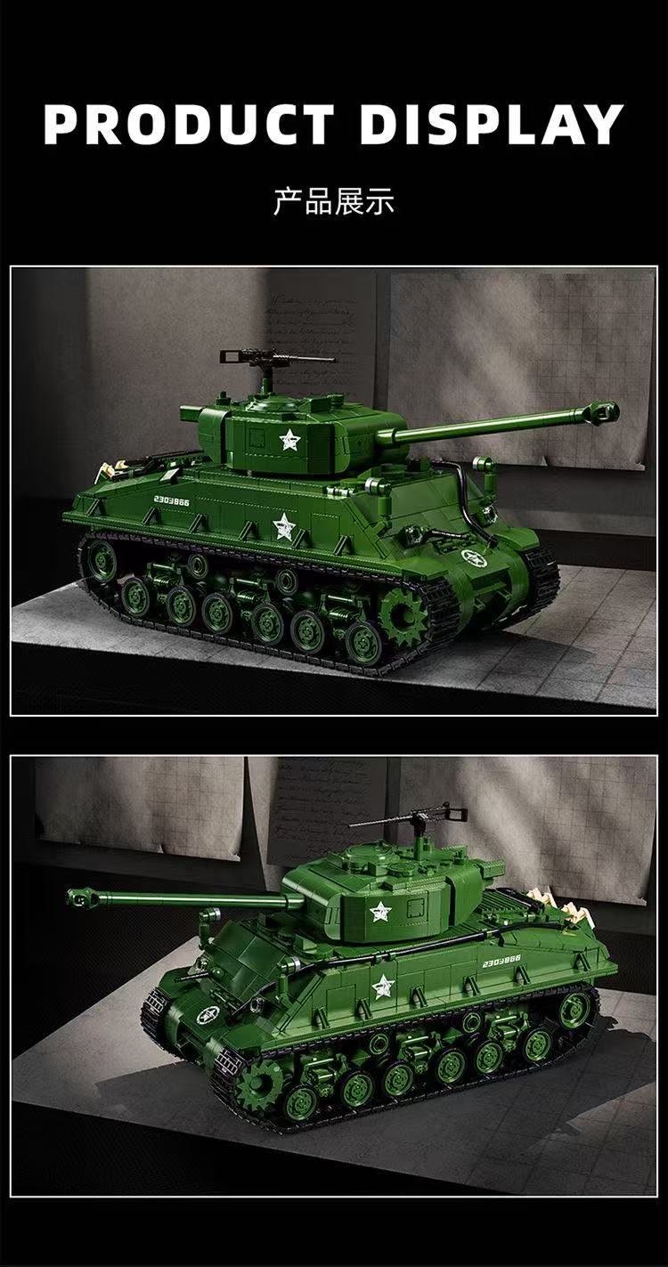 12GO 97010 M4 Sherman Medium Tank - YWOBB