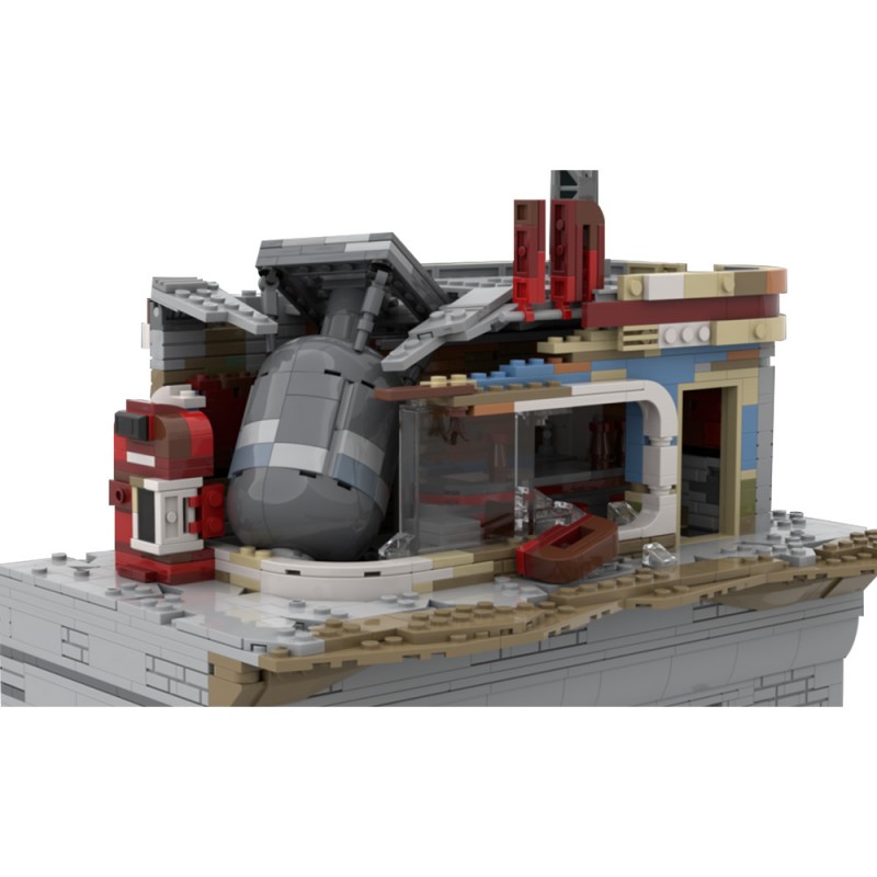 GOBRICKS MOC 201437 Vault-tec Vault door Fallout - YWOBB