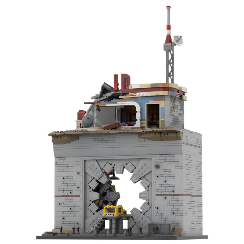 GOBRICKS MOC 201437 Vault-tec Vault door Fallout - YWOBB