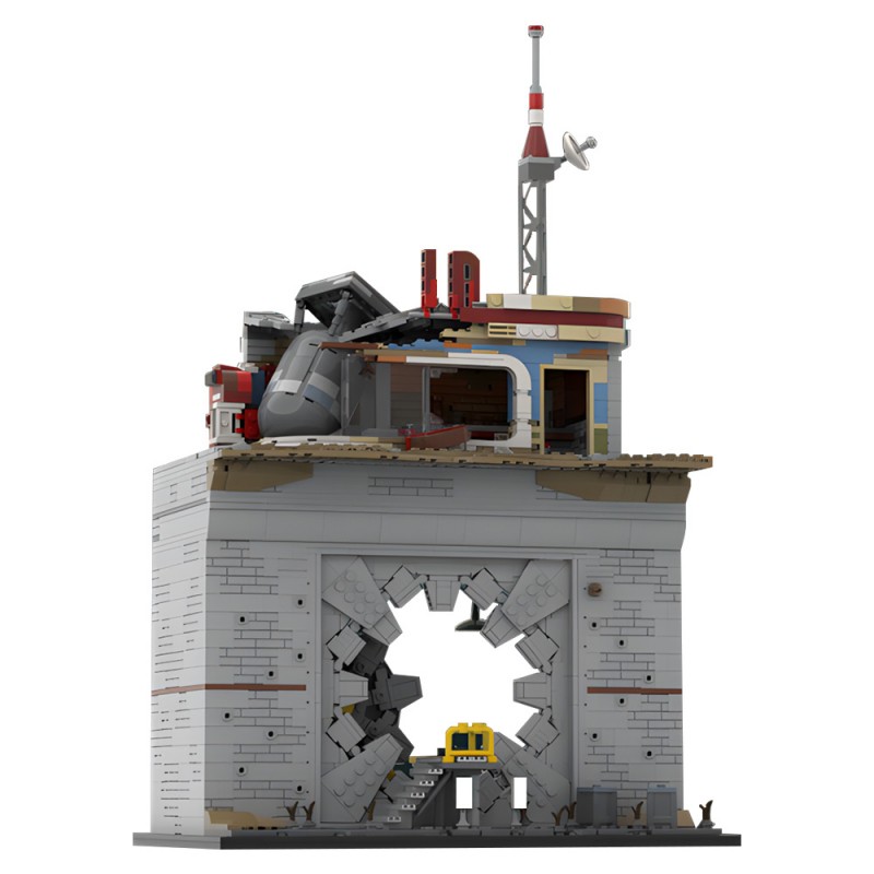 GOBRICKS MOC 201437 Vault-tec Vault door Fallout - YWOBB