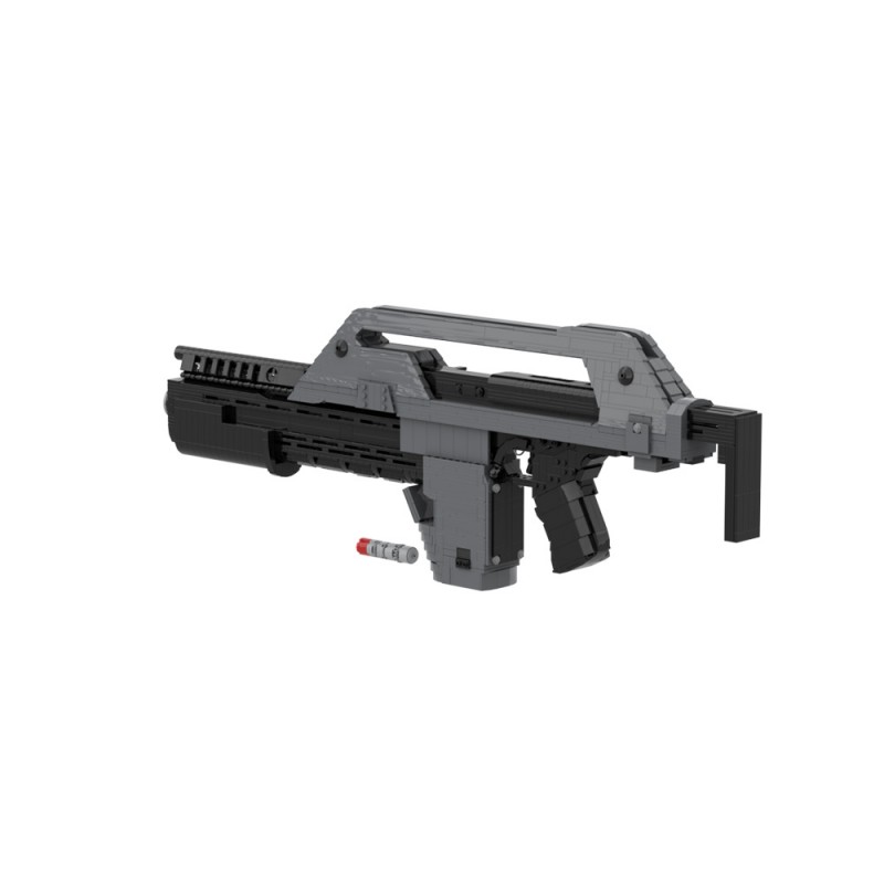 GOBRICKS MOC 32968 Aliens M41A Pulse Rifle 1:1 Replica - YWOBB