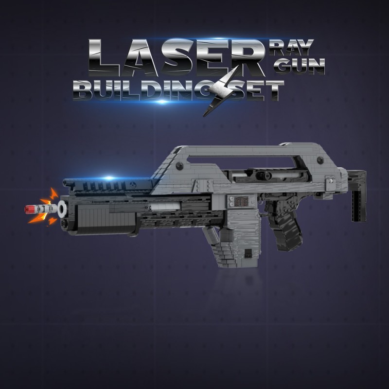 GOBRICKS MOC 32968 Aliens M41A Pulse Rifle 1:1 Replica - YWOBB