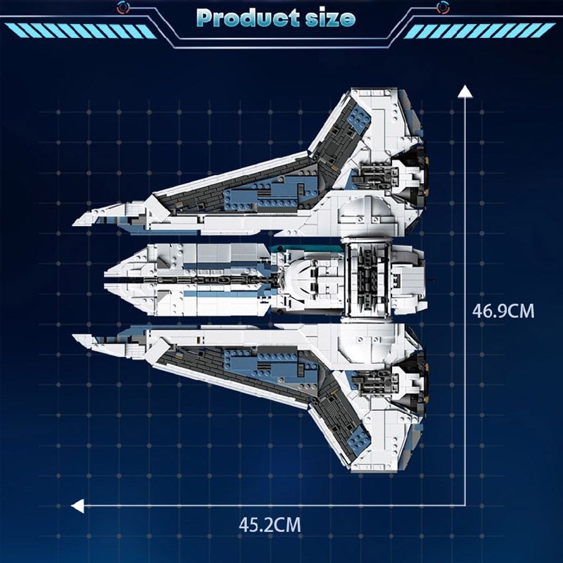 BAKA 33918 STAR WARS Starfighter - YWOBB