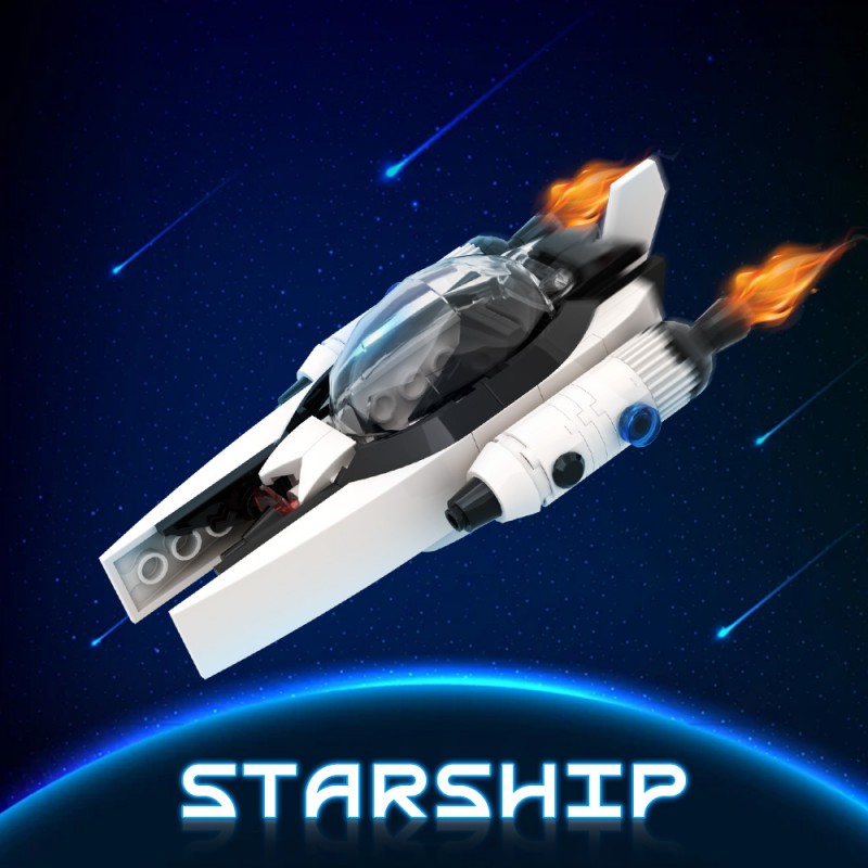 GOBRICKS MOC 203826 Personal Space Transport - YWOBB