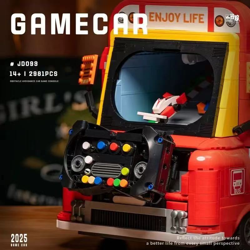 Small Angle JD093 Electric Retro Game Car - YWOBB