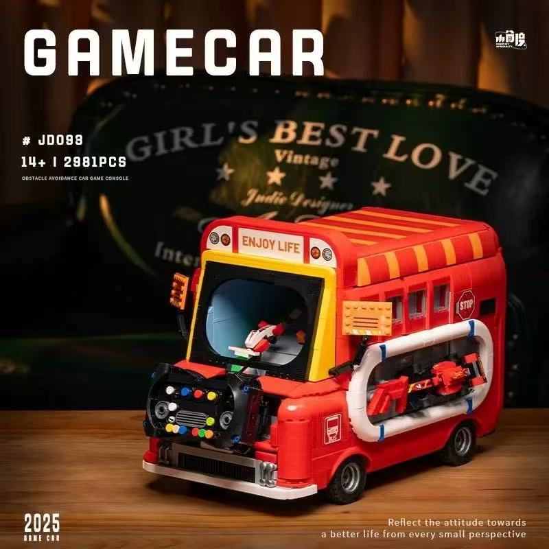Small Angle JD093 Electric Retro Game Car - YWOBB