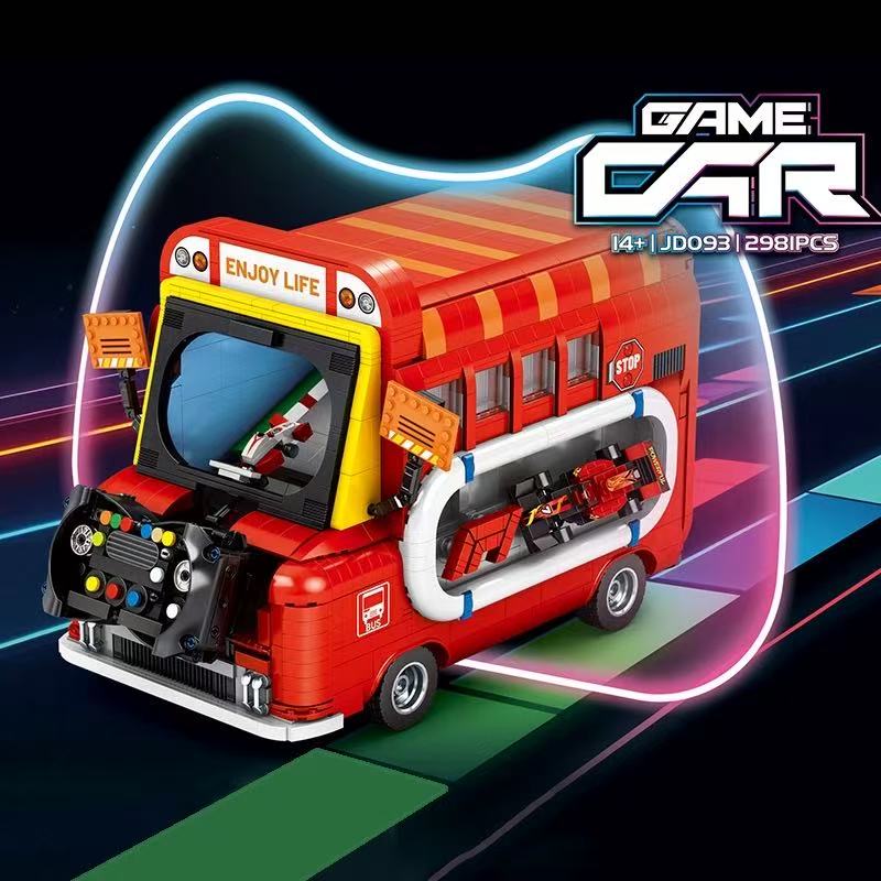 Small Angle JD093 Electric Retro Game Car - YWOBB