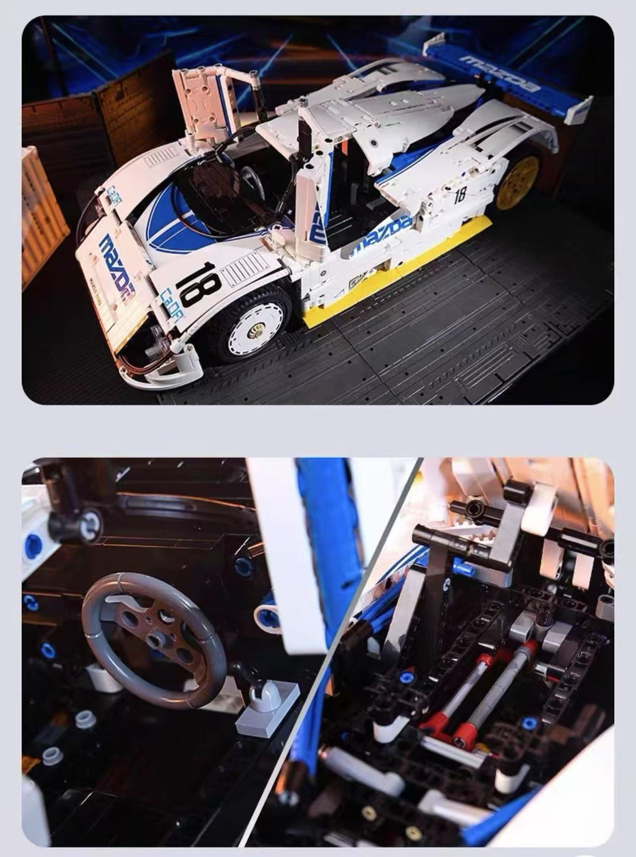 CADA C63007 1:10 Mazda 787B - YWOBB