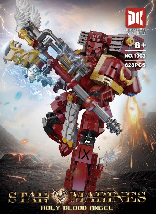 DK 1003 Warhammer 40K Blood Angels - YWOBB