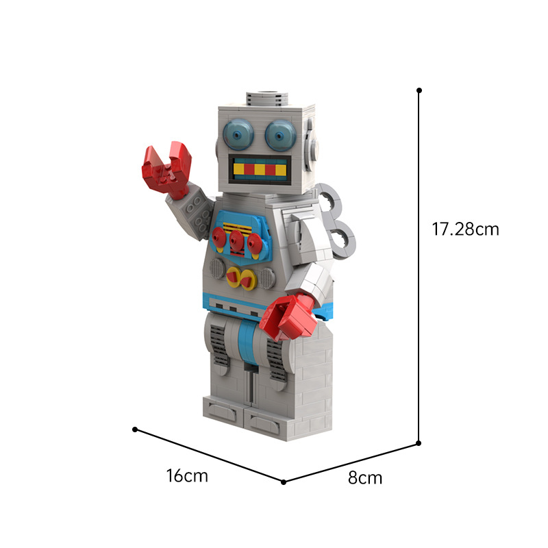 MOC 80657 Clockwork Robot - YWOBB