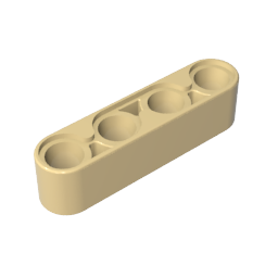 GOBRICKS GDS-21091 Technic Liftarm Thick 1 x 4 - YWOBB