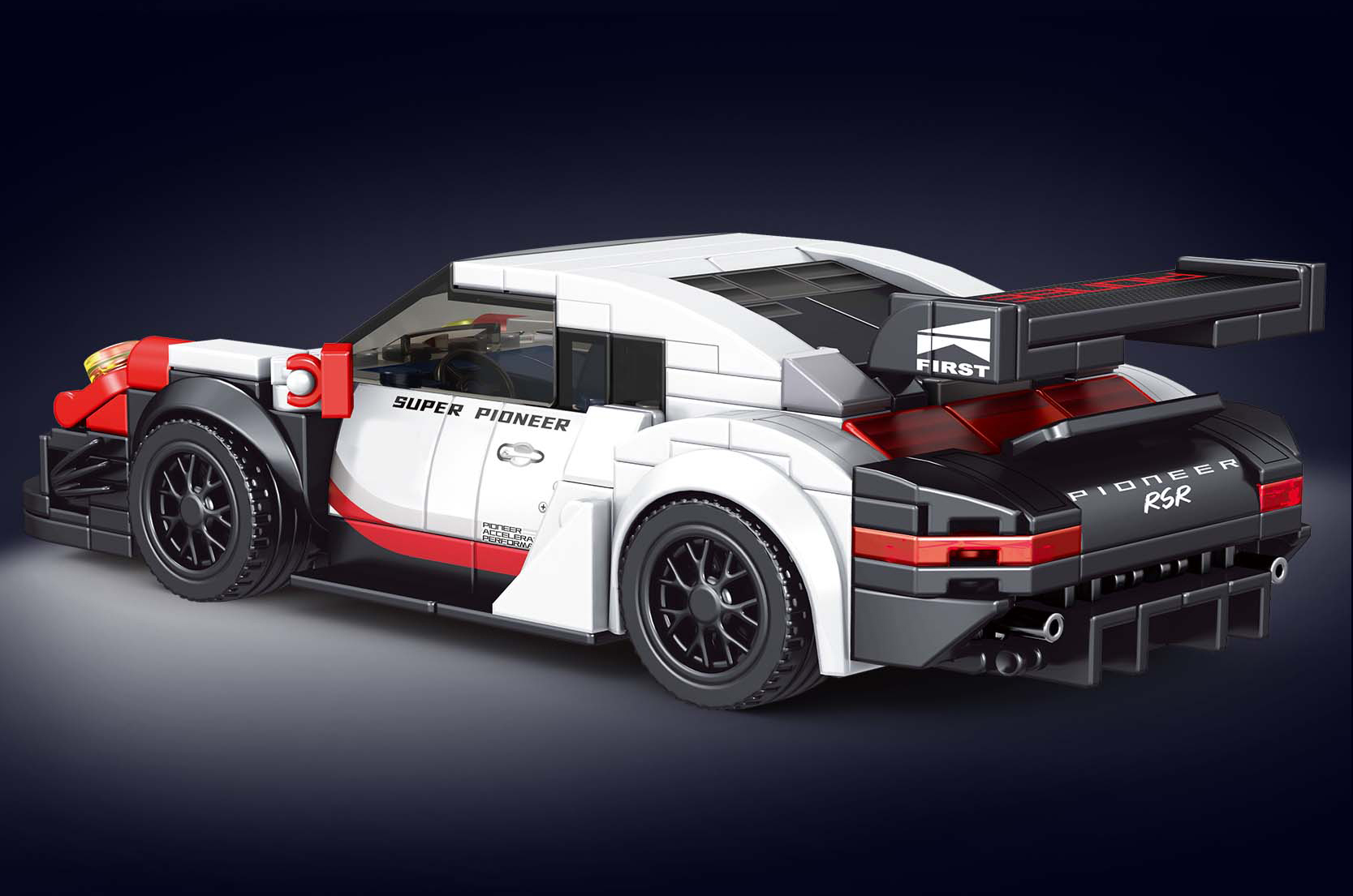 Mould King 27010S Porsche 911 Sports Car - YWOBB