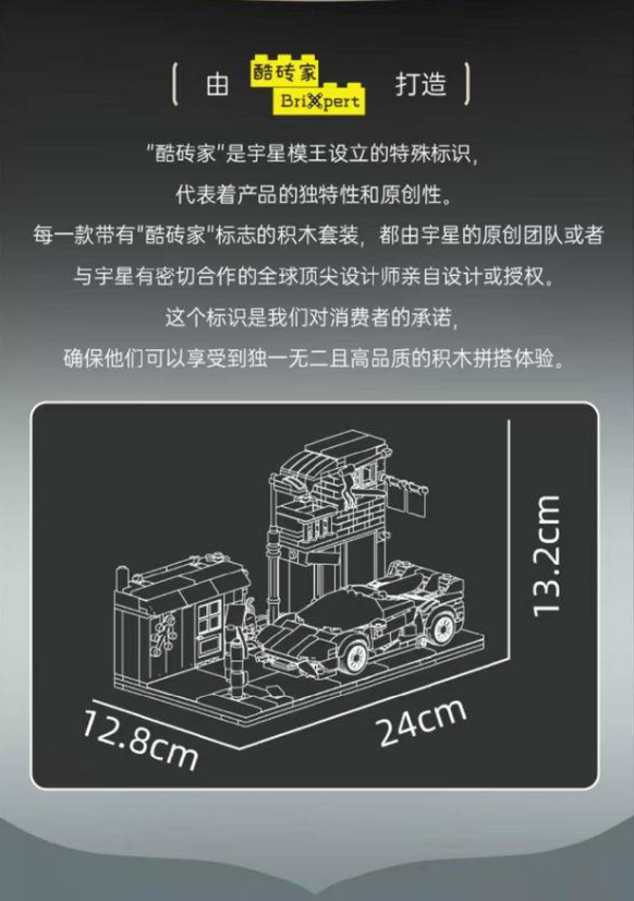 Mould King 24063 Huracan STO of Wasteland Street - YWOBB