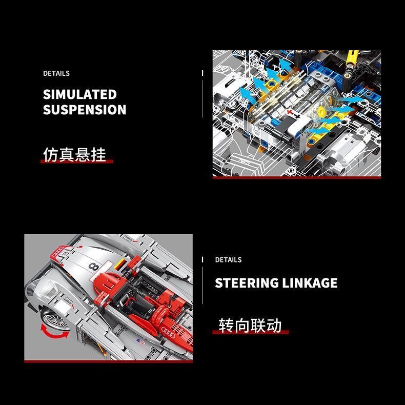 XINYU 23044 AUDI R8 LMP 2000 - YWOBB