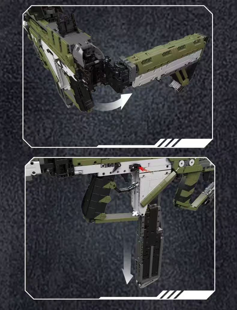 Mould King 14032 DY-01 Assault Rifle - YWOBB