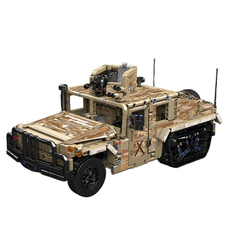 Mould King 20047 Military Humvee Tracked Vehicle - YWOBB