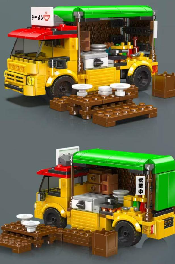 Mould King 24064 Mobile Ramen Cart - YWOBB