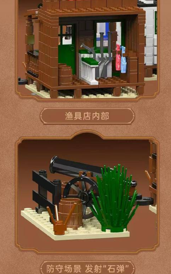 Mould King 24062 Wild West Bank Heist - YWOBB